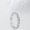 Marquise & Round Cut Moissanite Full Eternity Diamond Wedding Band