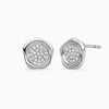 Round Cut Moissanite Unique Seal Diamond Earrings for Her