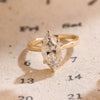 1.0 - 3.0 CT Marquise CVD Diamond Solitaire Engagement Ring