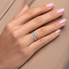 1.0 - 3.0 CT Emerald Cut CVD Diamond Solitaire Engagement Ring