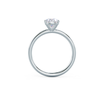 2.0ct Pear Cut Moissanite Solitaire Engagement Ring