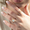 2.0 - 4.0 CT Elongated Cushion Cut CVD Diamond Hidden Halo & Pave Engagement Ring
