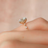 1.50 - 3.50 CT Round Cut CVD Diamond Dainty Style Engagement Ring