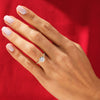 Twist Moissanite Engagement Ring (1.00 CT)
