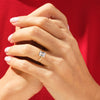 Emerald Cut Solitaire Moissanite Engagement Ring (1.50 CT)