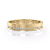 0.3ct Round Cut Moissanite Men's Wedding Band