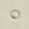 4mm Round Cut Moissanite Men's Wedding Band