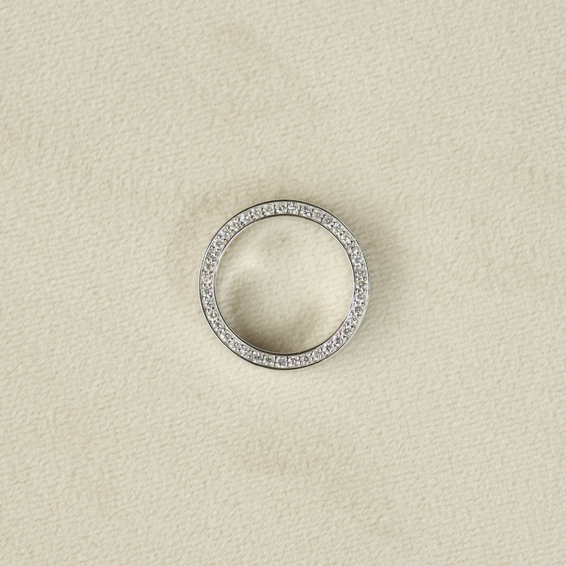 4mm Round Cut Moissanite Men's Wedding Band
