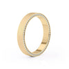 0.8ct Round Cut Moissanite Matte Men's Wedding Band