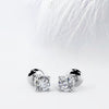 1.20Ct Round Cut Moissanite Diamond Stud Earrings in White Gold