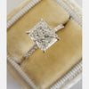 2.0CT Radiant Cut Moissanite Diamond 14K Gold Engagement Ring