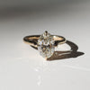 1.50- 3.50 CT Oval  CVD Diamond Solitaire Engagement Ring