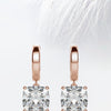 Cushion Cut Moissanite Renee Diamond Earrings for Women