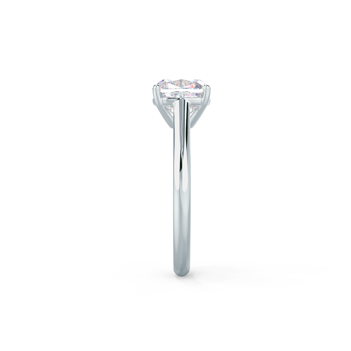 2.25ct Cushion Moissanite Solitaire Engagement Ring