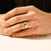 0.24CT Eight Stone Men's Diamond Wedding Band