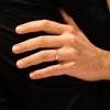 0.20CT Round Cut Flush Lab Grown Diamond Men's Wedding Band