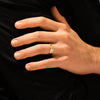 0.24CT Eight Stone Men's Diamond Wedding Band