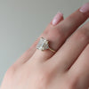 1.50 - 3.50 CT Emerald Cut CVD Diamond Cluster Engagement Ring