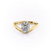 1.50CT-2.50CT Elongated Cushion Cut Diamond Unique Engagement Ring
