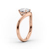 1.50CT-2.50CT Elongated Cushion Cut Diamond Unique Engagement Ring