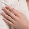 1.50CT-2.50CT Round Cut Moissanite Diamond Unique Engagement Ring