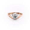 1.50CT-2.50CT Round Cut Moissanite Diamond Unique Engagement Ring