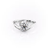 1.50CT-2.50CT Round Cut Moissanite Diamond Unique Engagement Ring