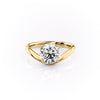 1.50CT-2.50CT Round Cut Moissanite Diamond Unique Engagement Ring