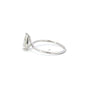 1.04-3.04 CT Pear CVD Diamond Solitaire Engagement Ring