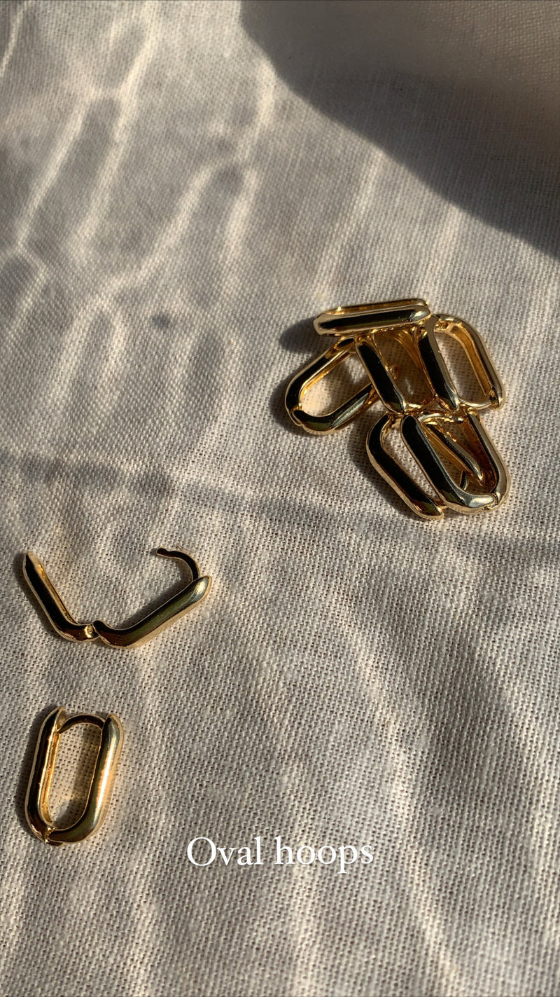 Oval Hoops Set for women