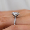2.48 CT Marquise Solitaire Moissanite Engagement Ring