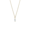 0.13 CT Marquise Moissanite Diamond Solitaire Pendent Necklace