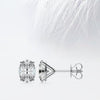 Oval Cut Moissanite Stud Diamond Earrings for Women