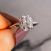 1.50CT Elongated Cushion Cut Moissanite Solitaire Engagement Ring