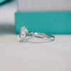 1.50ct Oval Cut Solitaire Style Moissanite Engagement Ring