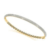 Three Row 2.63 ctw Round Diamond Bracelet Pave Set for Women