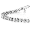 5.00 ctw Round Diamond Tennis Bracelet Three Prong Set for Women