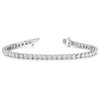 7.75 ctw Round Diamond Tennis Bracelet Four Prong Set for Women