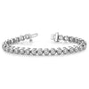 Celestial Bezel Set 5.75 ctw Round Diamond Tennis Bracelet for Women