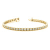 Square Milgrain 1.00 ctw Round Diamond Tennis Bracelet for Women
