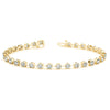 1.60 ctw Round Diamond Tennis Bracelet Pave Set for Women