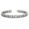 Vintage 2.0 ctw Round Diamond Tennis Bracelet Milgrain Prong Set for Women