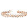 1.50 ctw Round Diamond Tennis Bracelet Four Prong Set for Women
