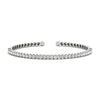 2.0 ctw Round Open Diamond Bangle Bracelet for Women