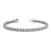 0.70 ctw Round Diamond Tennis Bracelet Milgrain & Gold Balls for Women