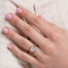 1.0 - 3.0 CT Princess Cut CVD Diamond vintage Style Engagement Ring