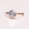 1.50 - 3.0 CT Cushion CVD Diamond Hidden Halo Engagement Ring
