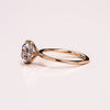 1.50 - 3.0 CT Cushion CVD Diamond Hidden Halo Engagement Ring