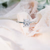 3.0ct Radiant Cut Moissanite Solitaire Engagement Ring