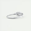 2.0 Ct Marquise East West Solitaire Moissanite Diamond Engagement Ring